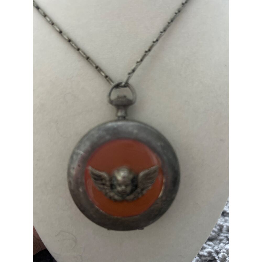 La Vie Parisenne Locket with Cupid